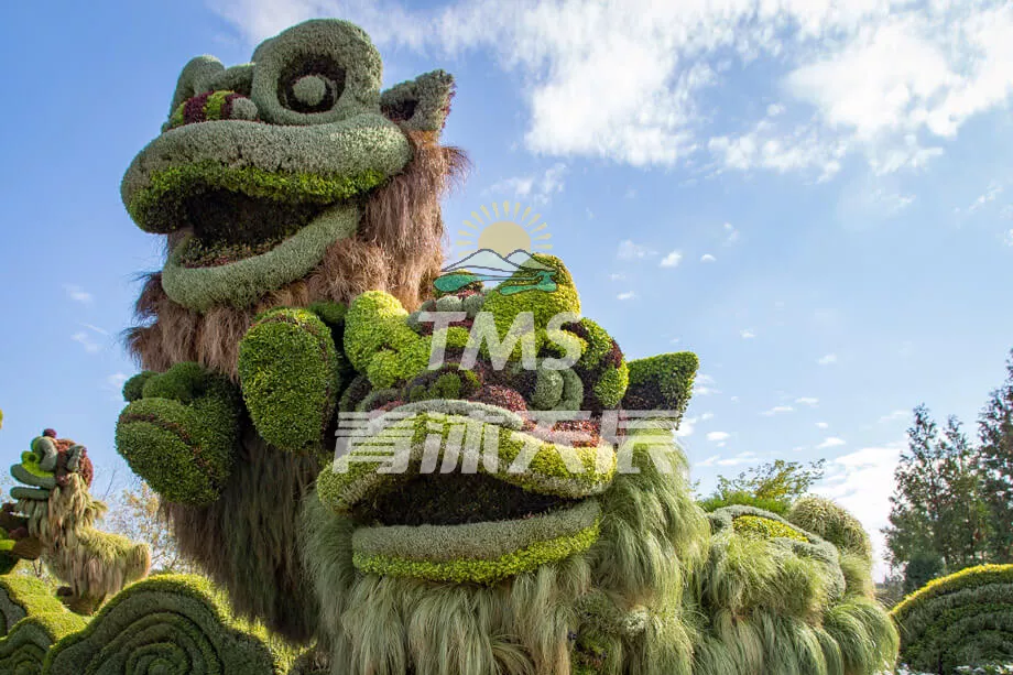 公园市政植物雕塑小品