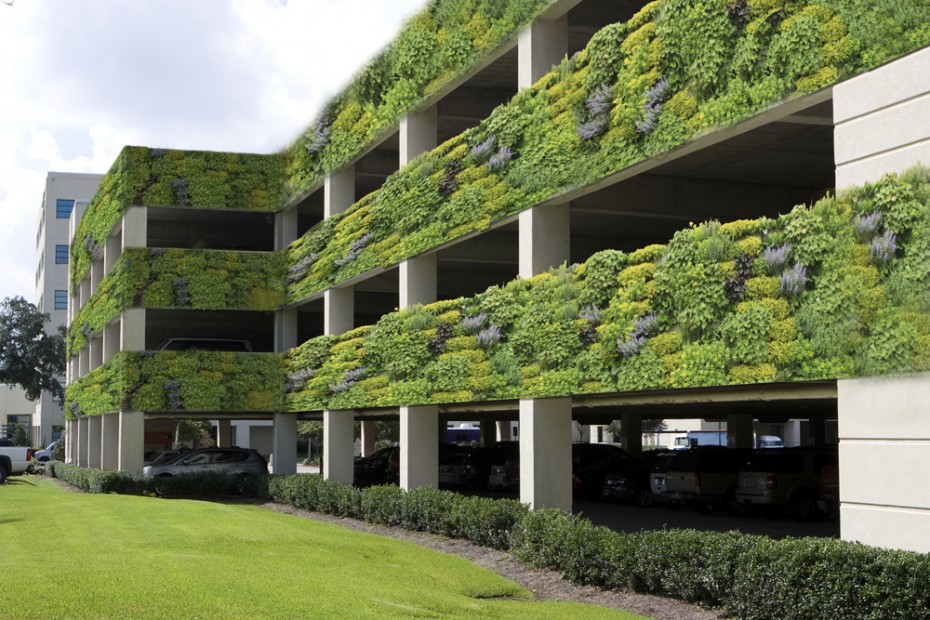建筑生态绿植墙